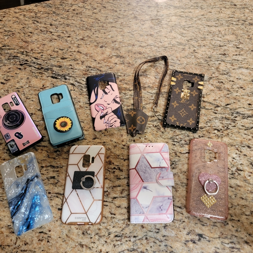 Bundle of Samsung Galaxy S9 Phone Cases